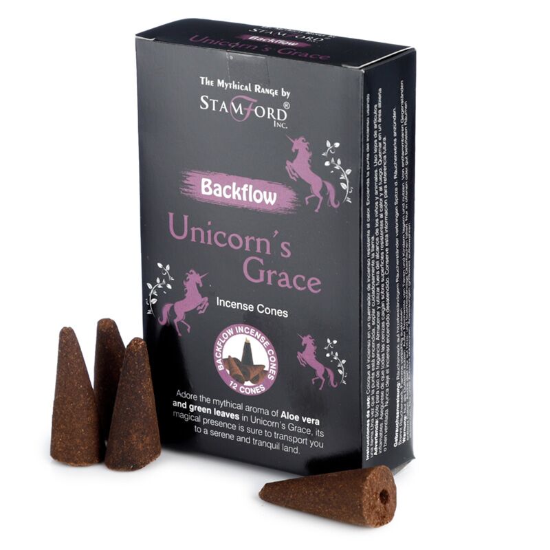37483 Stamford Backflow incense cones - Grace of the unicorn