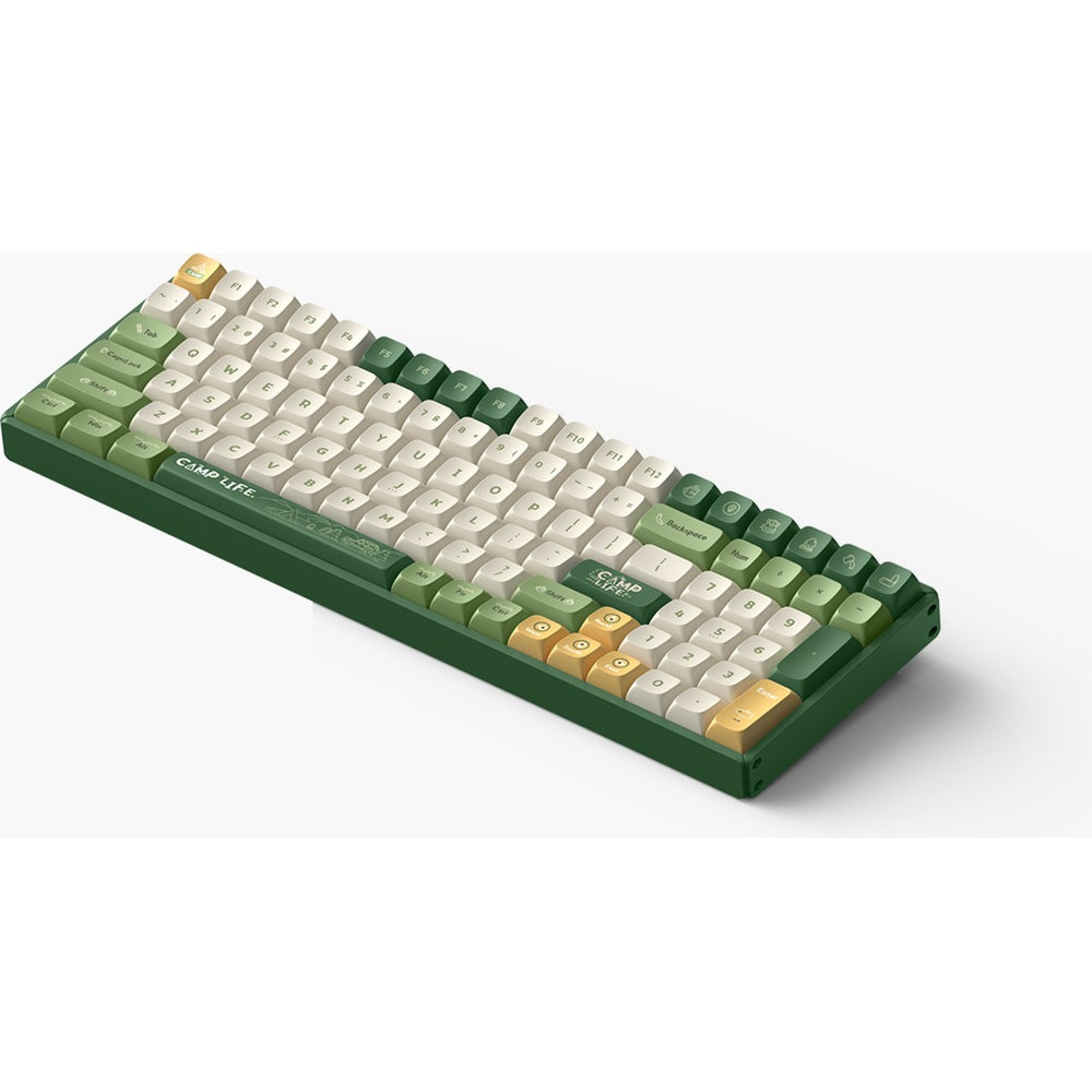 Teclado mecánico inalámbrico de campamento iqunix f97