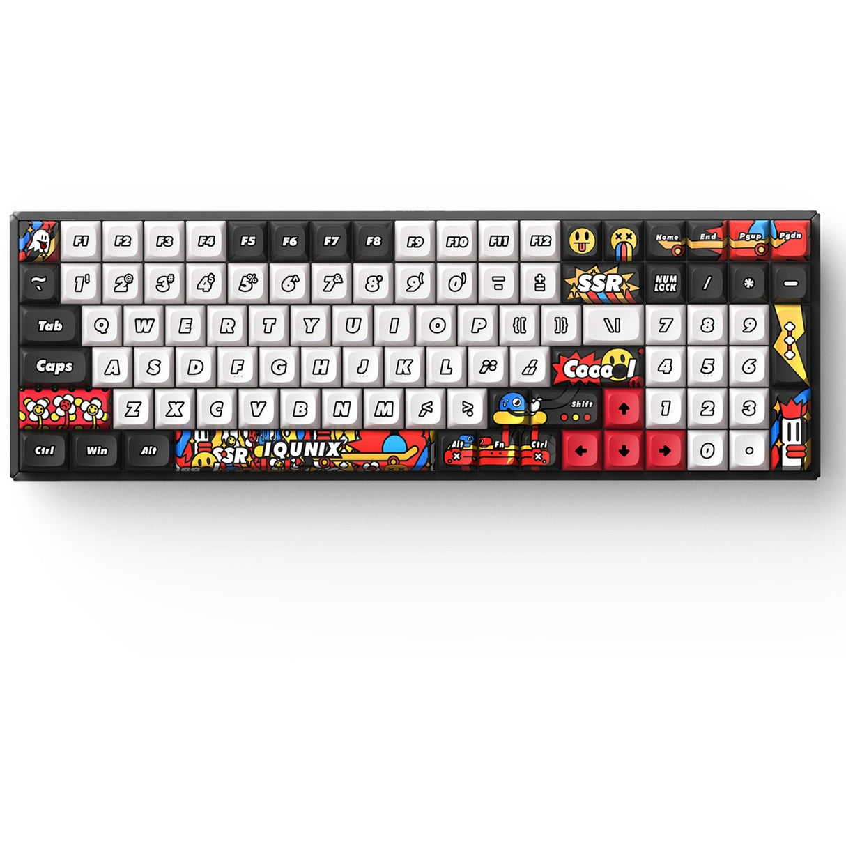 IQUNIX F97 Graffiti Diary Wireless Mechanical Tangentboard