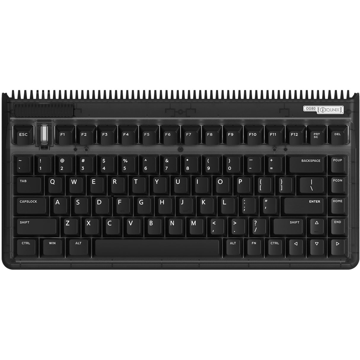 Iqunix og80 dark side wireless mechanical keyboard