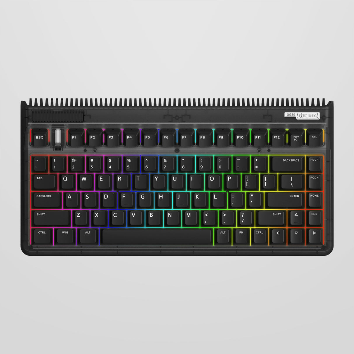 Iqunix og80 dark side wireless mechanical keyboard