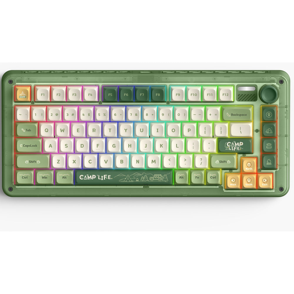 Iqunix ZX75 Camping Wireless mechanischer Tastatur