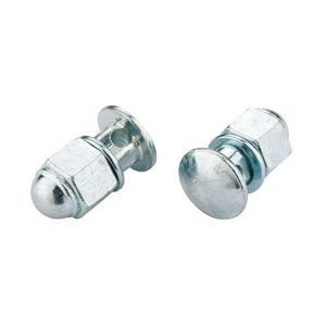 Jagwire 5mm ankerbolt - stål (25stk) - sølv