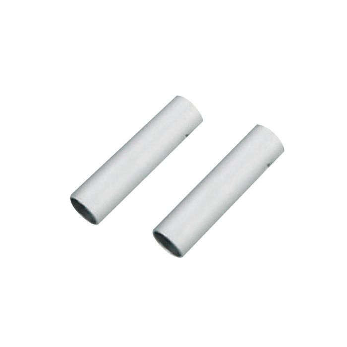 Jagwire double-ended housing connector - 5mm brake (10pcs) - silver