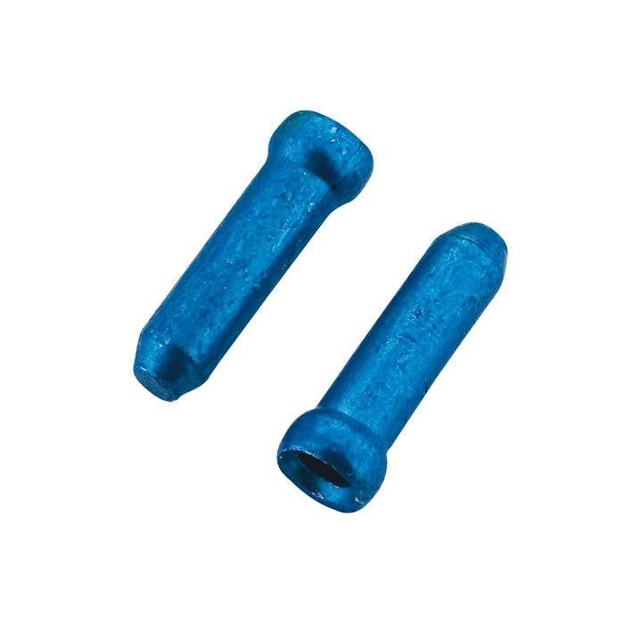 Jagwire cable tips - brake or shift (500pcs) - blue