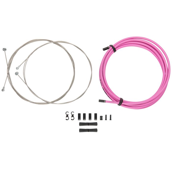 Jagwire universal sport brake kit - pink