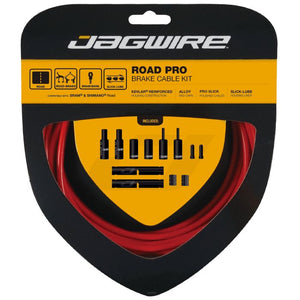 Jagwire road pro zavorni komplet - rdeč