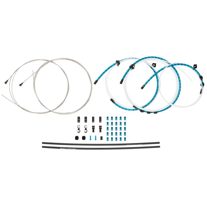 Jagwire road elite link brake kit - blue