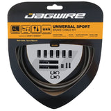 Jagwire universal sport brake kit - carbon silver