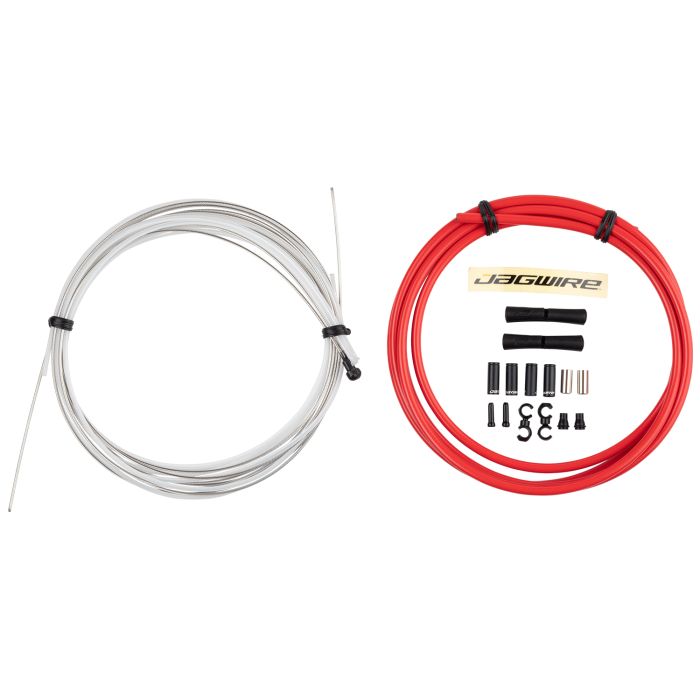 Jagwire road elite forseglet bremsesett - rød