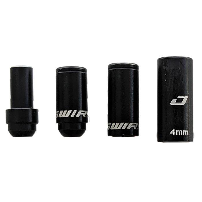 Jagwire 1x elite länk växel ändlock pack (8st) - svart