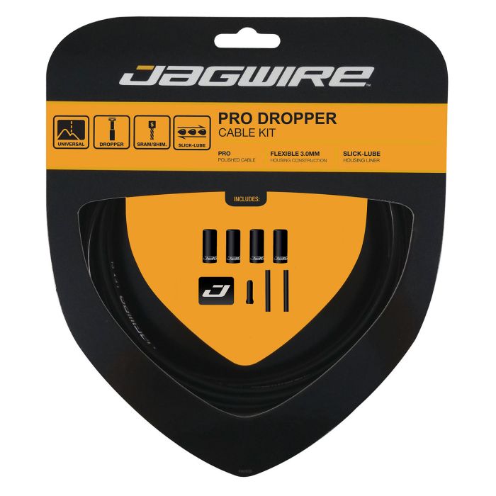 Jagwire pro dropper kit 3mm - black