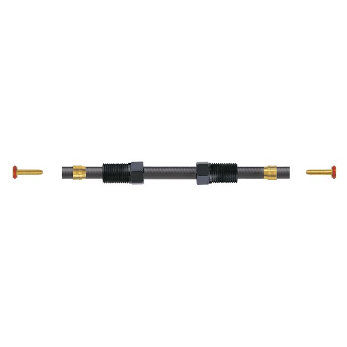 Jagwire sport mineral hydraulic hose kit - tektro 0-degree - black