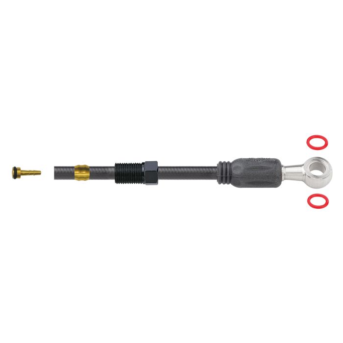 Jagwire sport mineral hydraulic hose kit - trp banjo - black