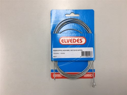 ELVEDES SOUPLING BINNENKABEL 2000mm Galvanized Ø1,8 mm s V-NIPPY (na mapě)