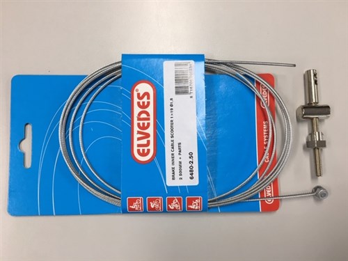 Elvedes Brake inner cable set scooter uni 2.5m 6480