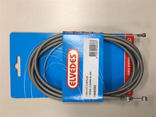 ELVEDESED CABLE Uni 2 Nippels 2,35 m Silver 6444 39Z