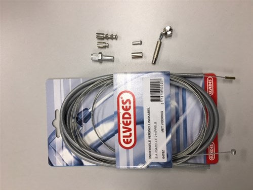 Elvedes Gear Cable S.A. Universal Silver