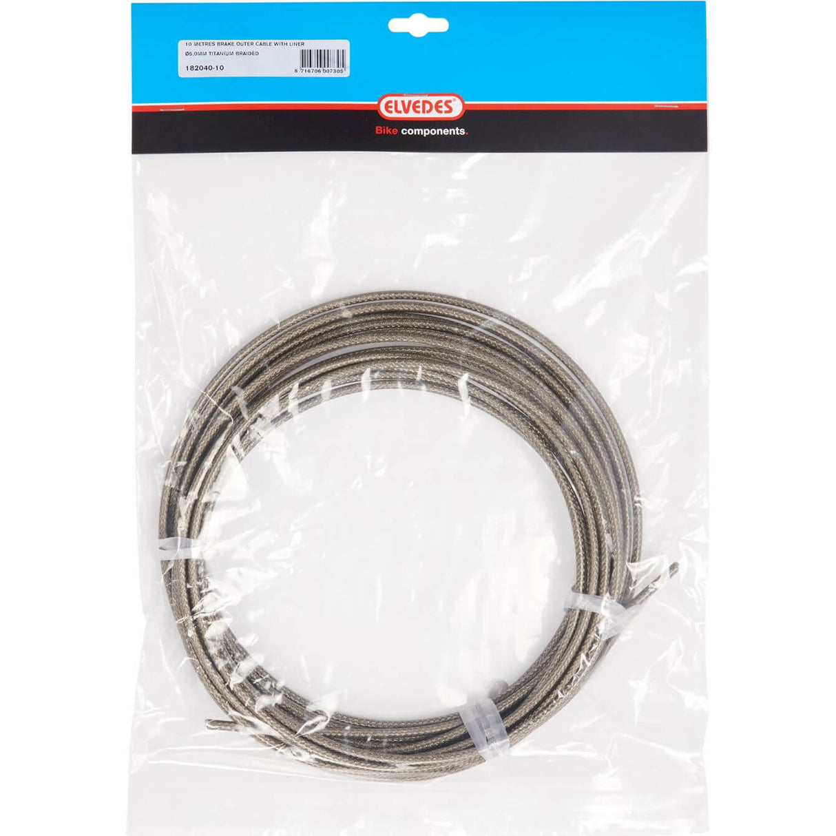 Elvedes Rem Buitenk 5 mm Silver (10 m) Tytan. Rasa.182040-10