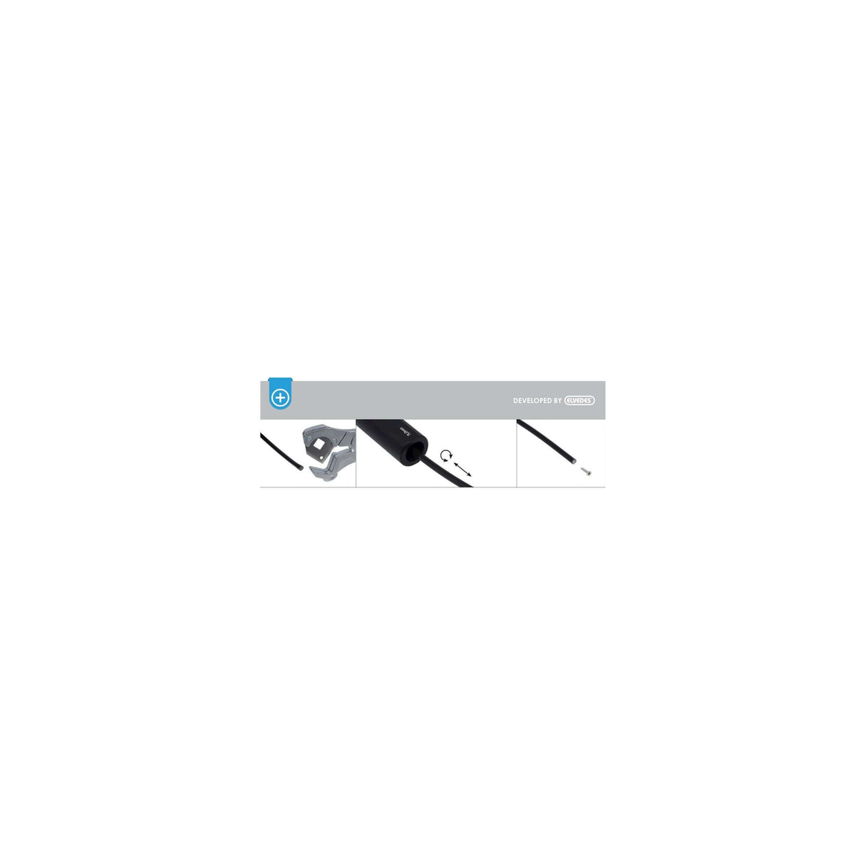 Elvedes 5.0-5.5mm Hydraulic black pipe puncture