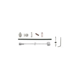 Drum brake cable Achter brake universal with Allen key