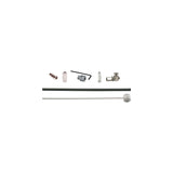Rollerbrake Kabelkit Elvedes BR -IM41 50 53 1700mm 2250mm in acciaio inossidabile - nero (su mappa)