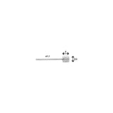 Elvedes inner cable stainless steel 49dr nipple 4x4 box (50)