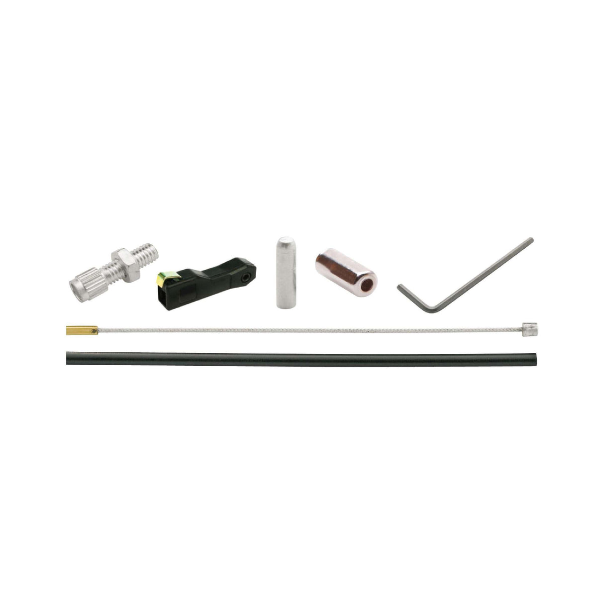 Gear cable set Elvedes Sram Universal 1700 2250mm galvanized - Black (on map)