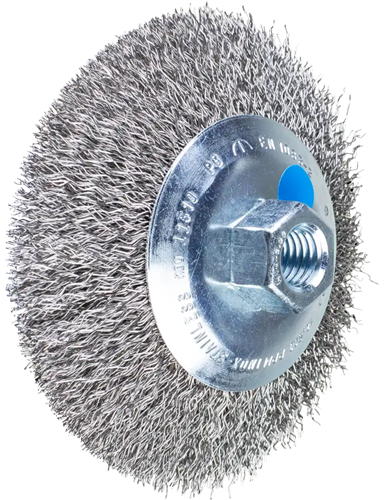 Pferd staalborstel inox 115x10 m14 0.35 pos