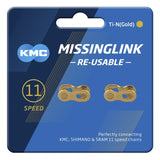 KMC Chain Link 12 speed Ti-N Gold non-reusable