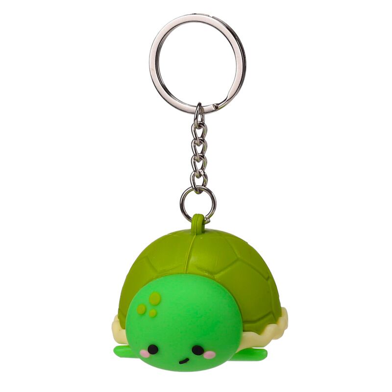 Atlas the Turtle Adoramals 3D PVC key ring