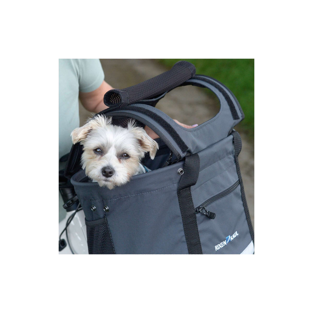 Klickfix awning for doggy bag black