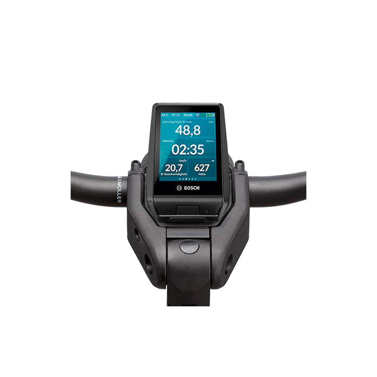 Klickfix Distance Adapter Width 100mm Black