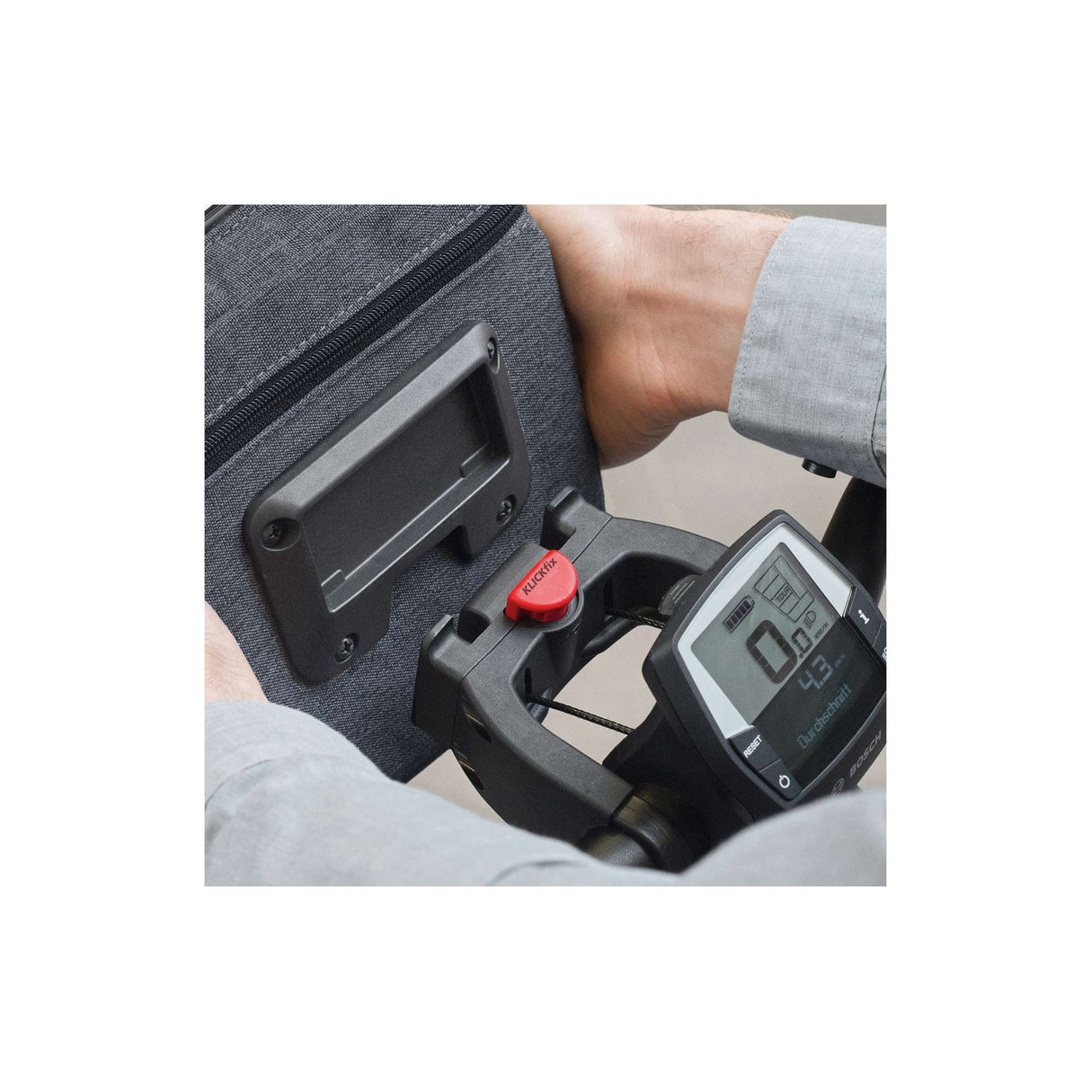 Steradapter Klickfix-e-pyörä ylimitoitettu (KF349)