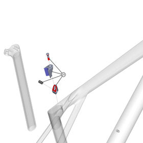 Unbranded Xelius DRS seatpost wedge