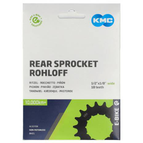 KMC Gear Rohloff Wide 18t Black