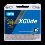 KMC X-GLIDE Necklace 9 11V 118L Shimano Cues Gray