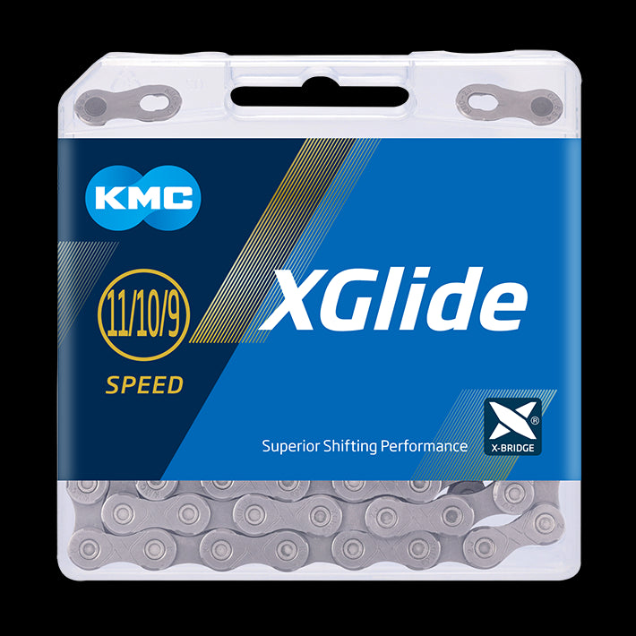 KMC Ogrlica X-Glide 9 11V 126L Shimano Namiki sive