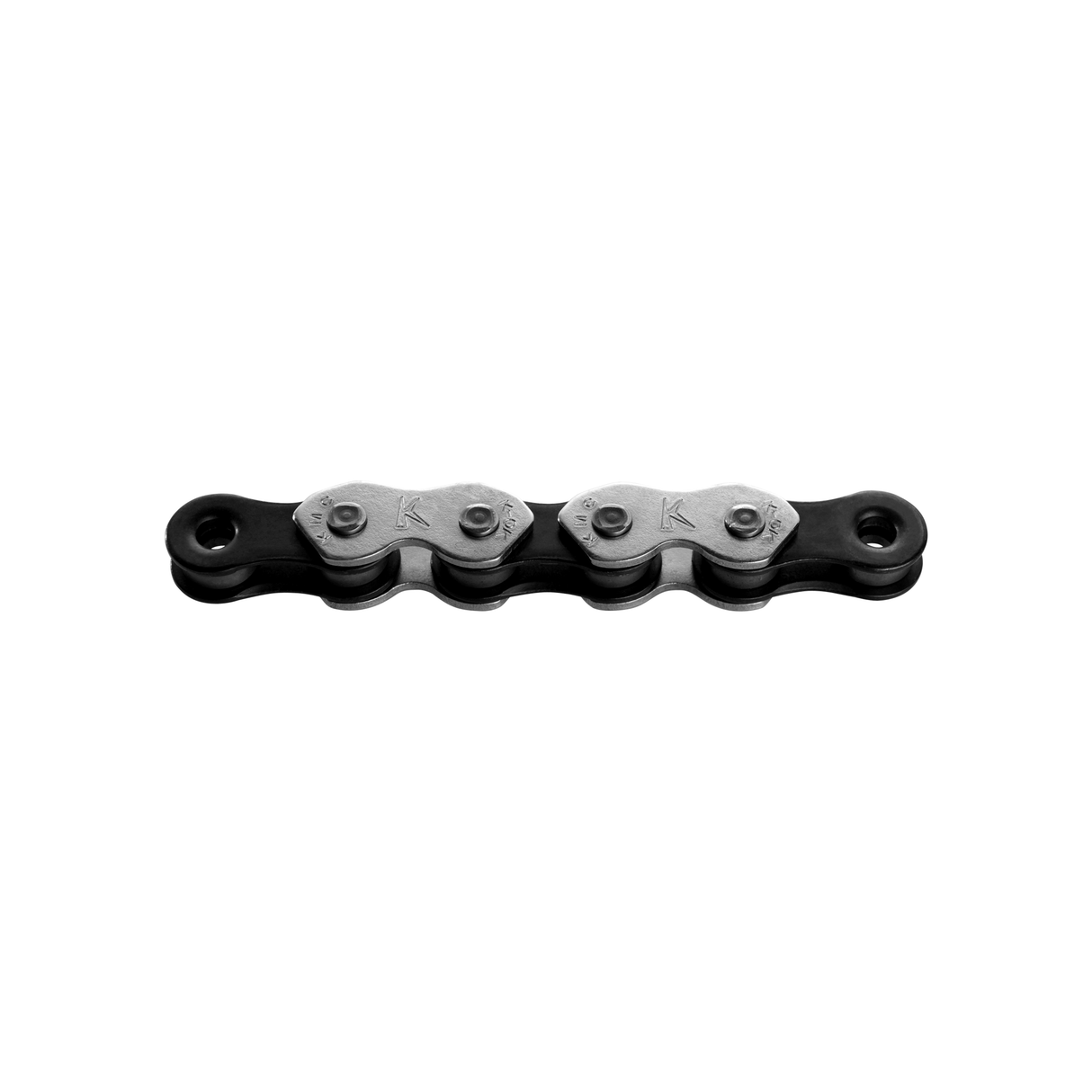 KMC K1 Bicycle chain 1 2x1 8 112 Silver Silver Black in box