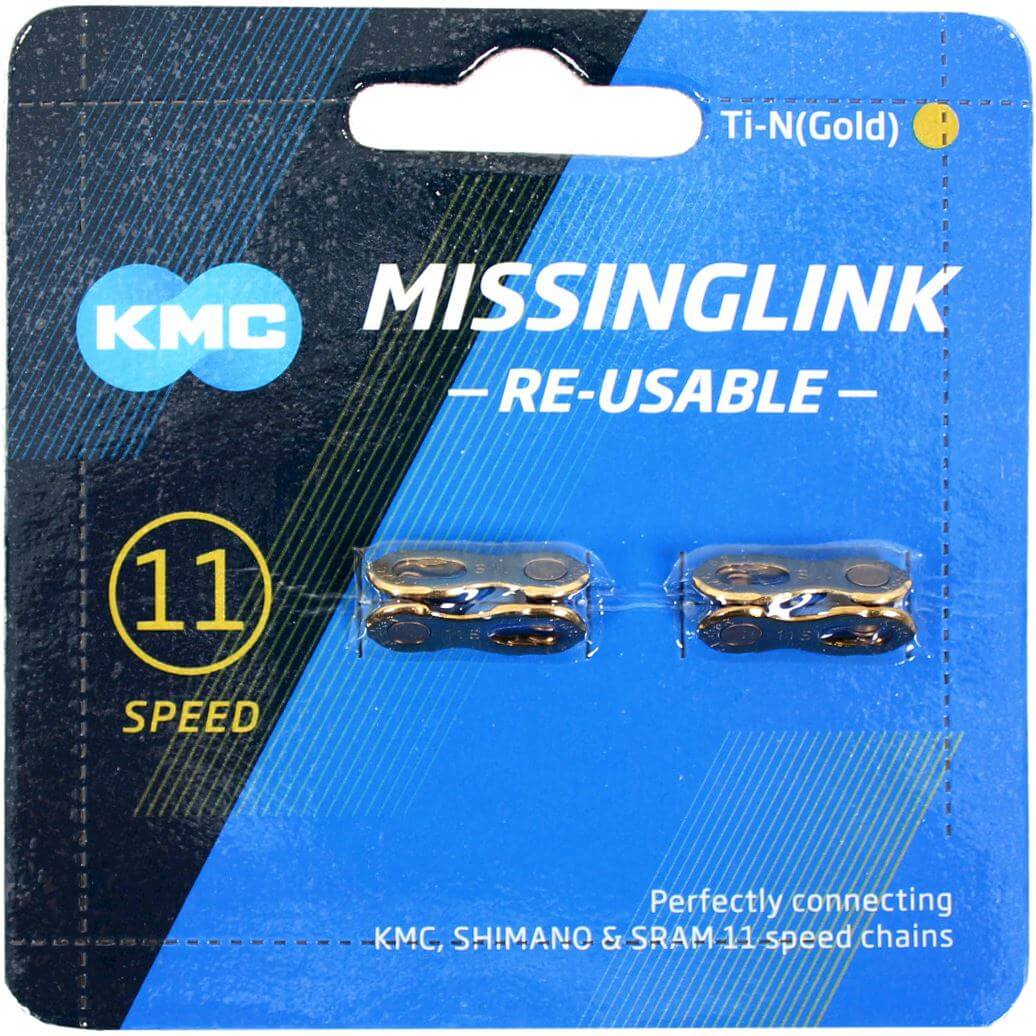 KMC Missing Link 11R Ti -N Gold 5.2mm - Silver