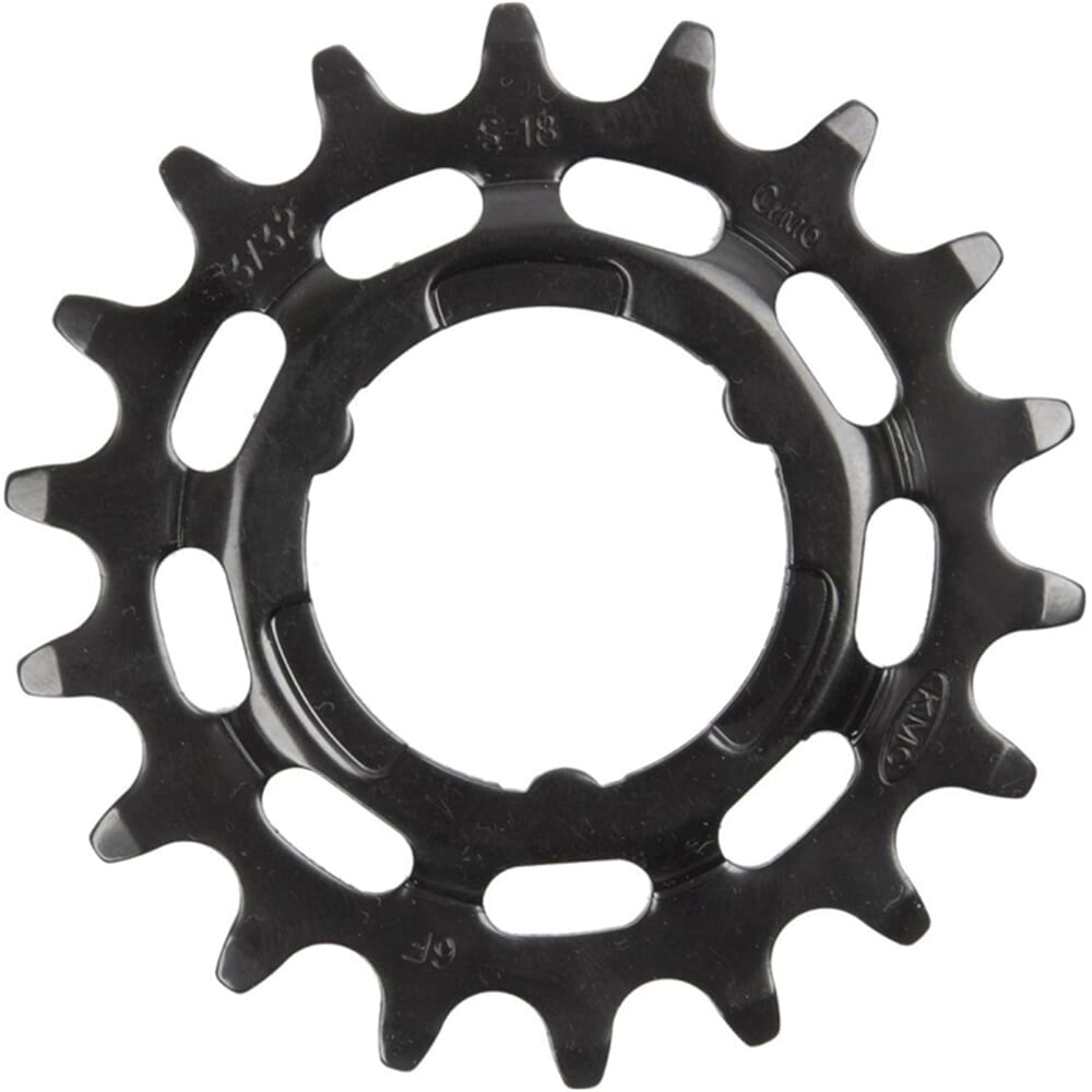 KMC 21T Black Sprocket 3 32 - Men's - Bicycles - ETRTO 25 - Chromoly Black