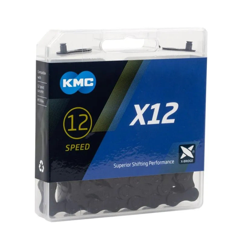 KMC X12 Black Tech bicycle chain