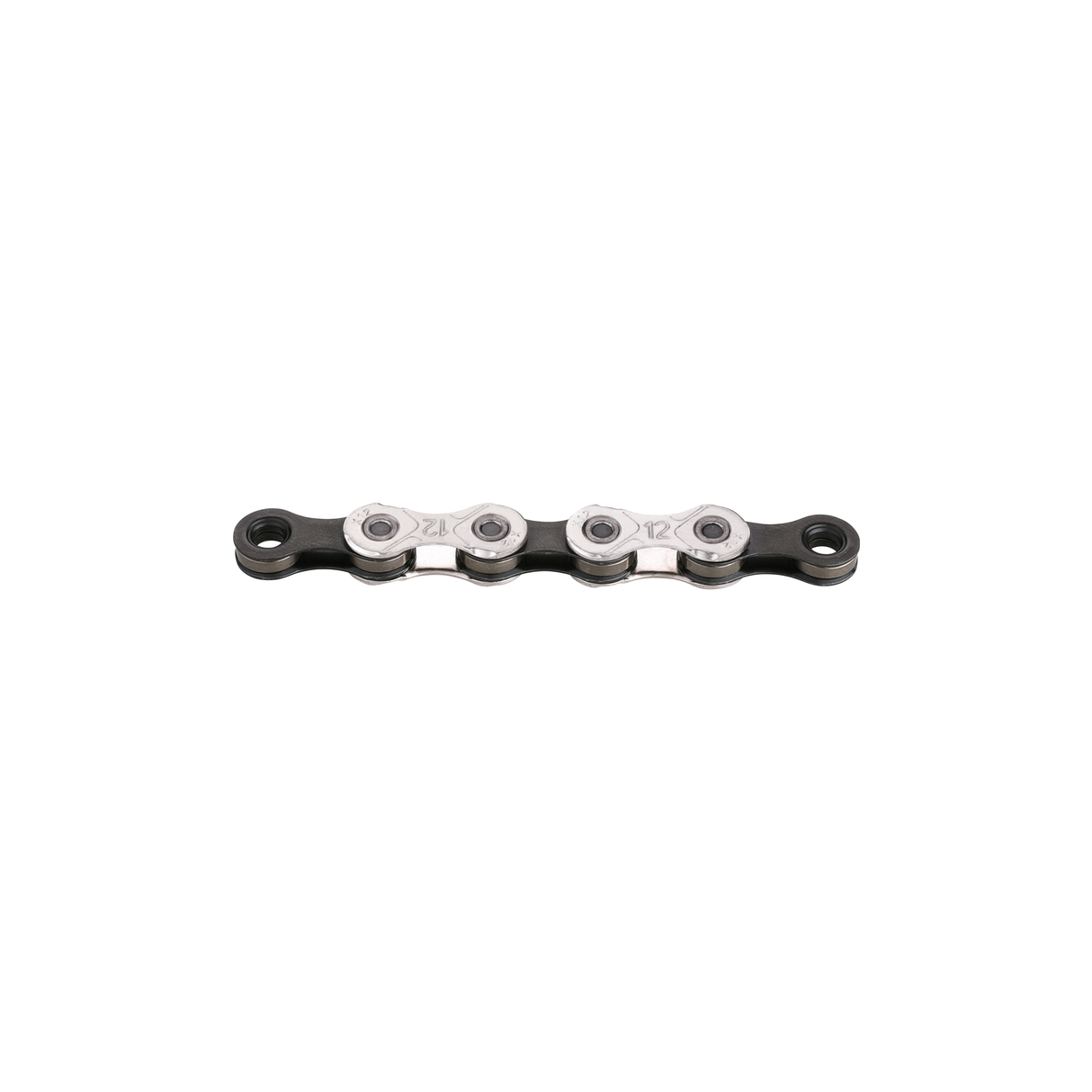 KMC X12 Bicycle Chain 126 Links Silver Black