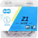 KMC Z1 EPT 112 Schakels, 1 2 x 1 8, Silver, Frith -Rust