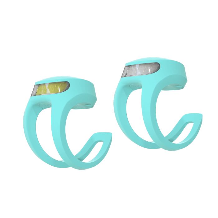 Knog frog usb twinpack - awesome aquamarine