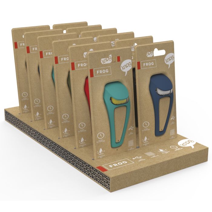 Knog frog usb - display (6 front + 6 rear)