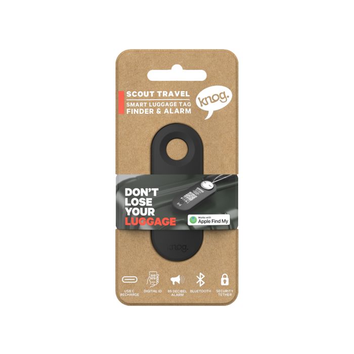 Knog scout travel - apple - pitch black