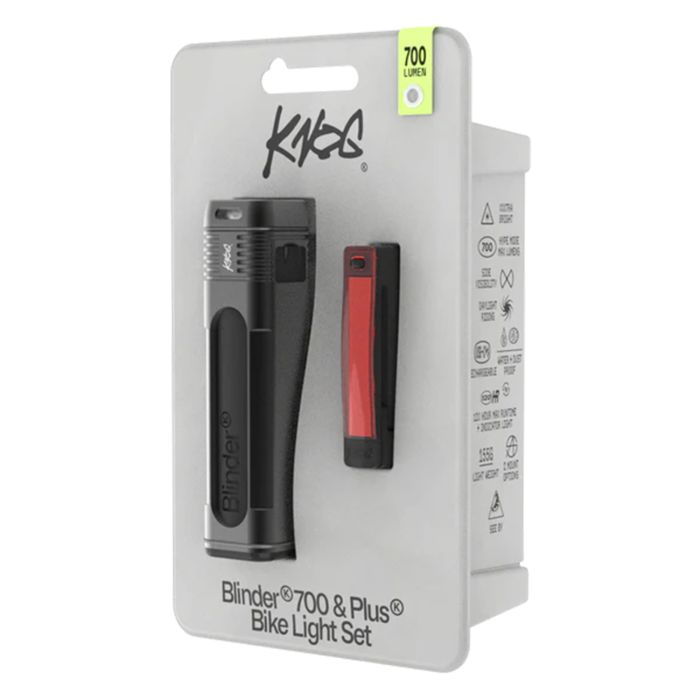 Knog Blinder Pro 700 Plus hinten – schwarz