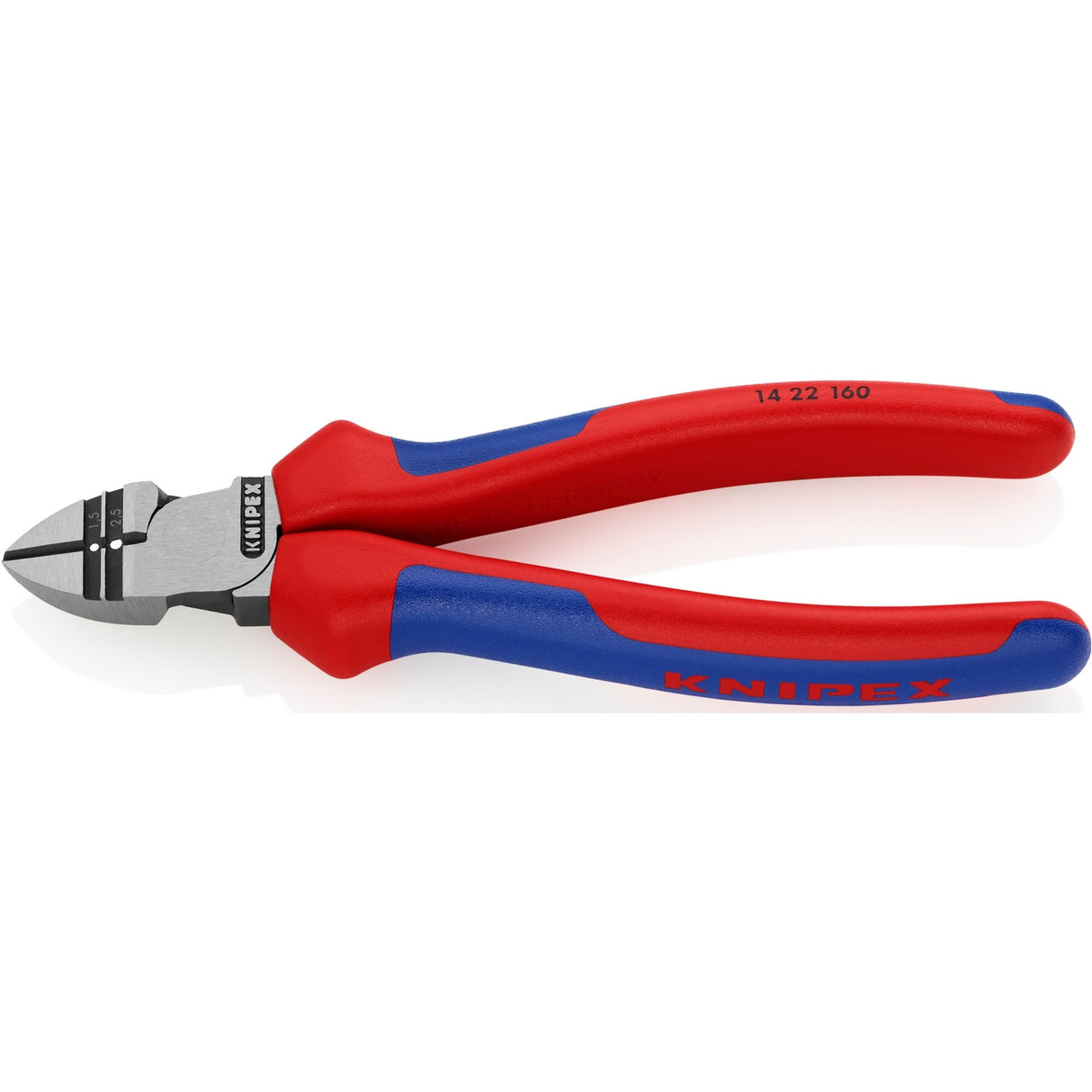 Knipex aftrip-zijsnijtang 14 22 160