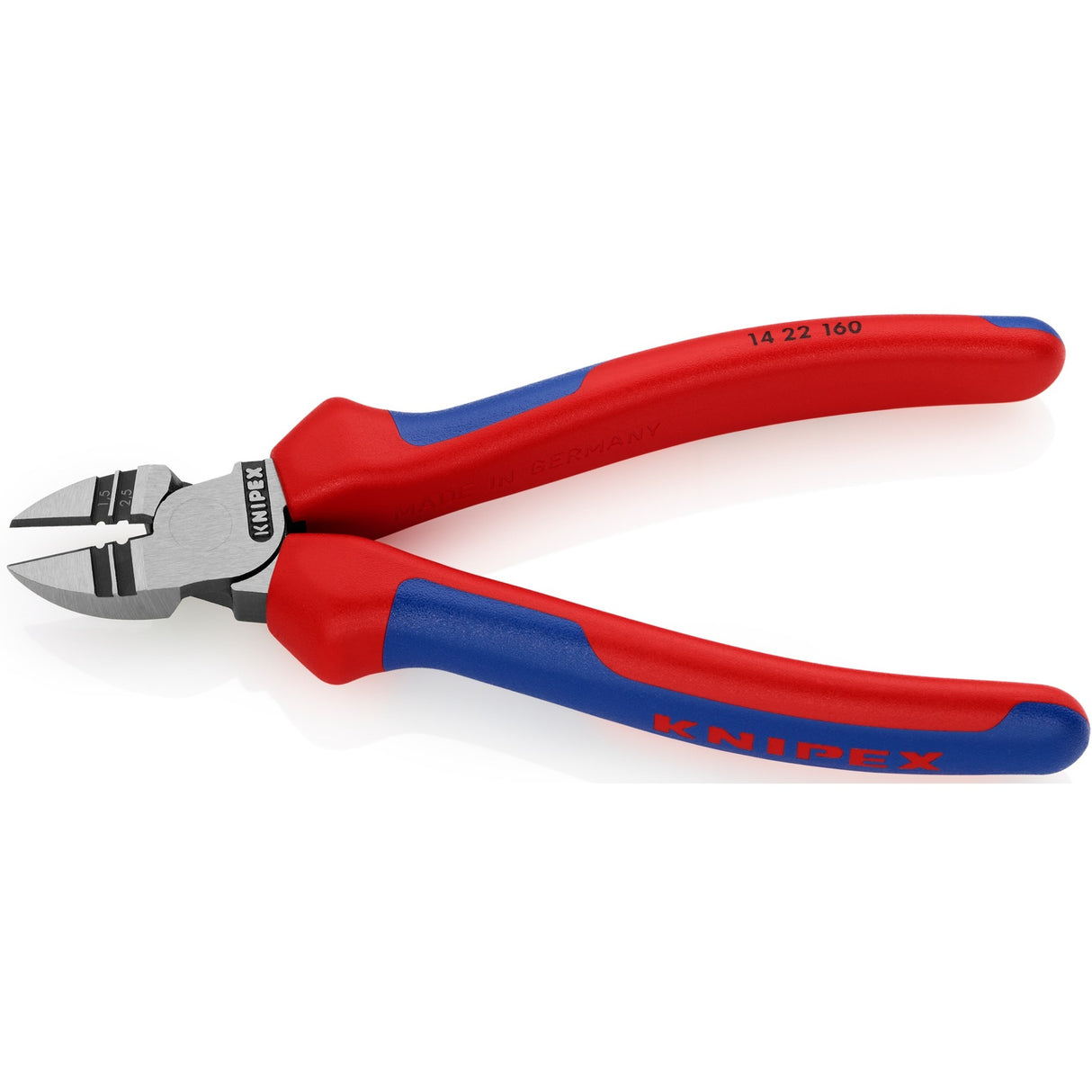 Knipex aftrip-zijsnijtang 14 22 160